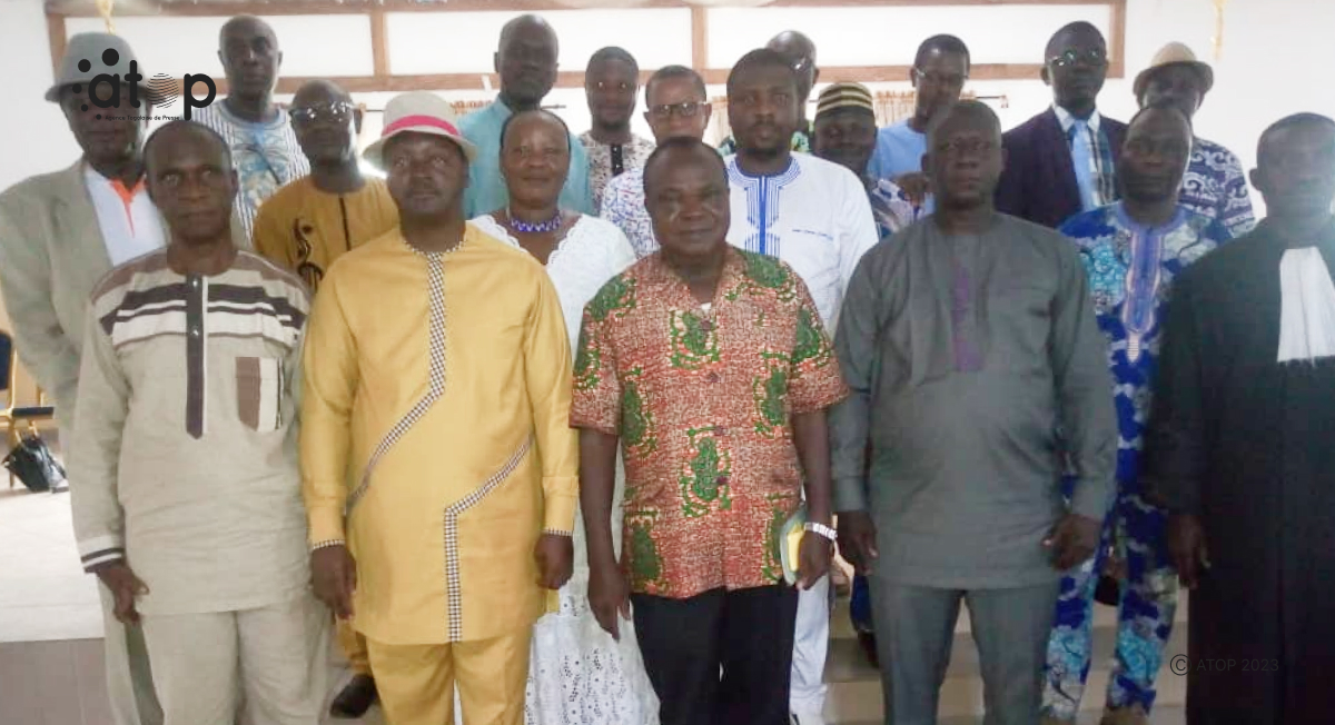 Atop.tg M. Dossou Yao elu president du conseil dadministration a Atakpame