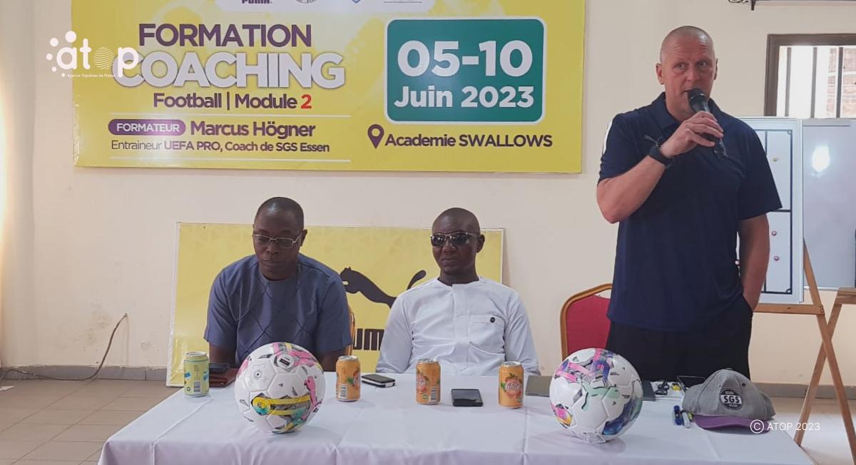 Atop.tg cinquante entraineurs en formation sur le coaching