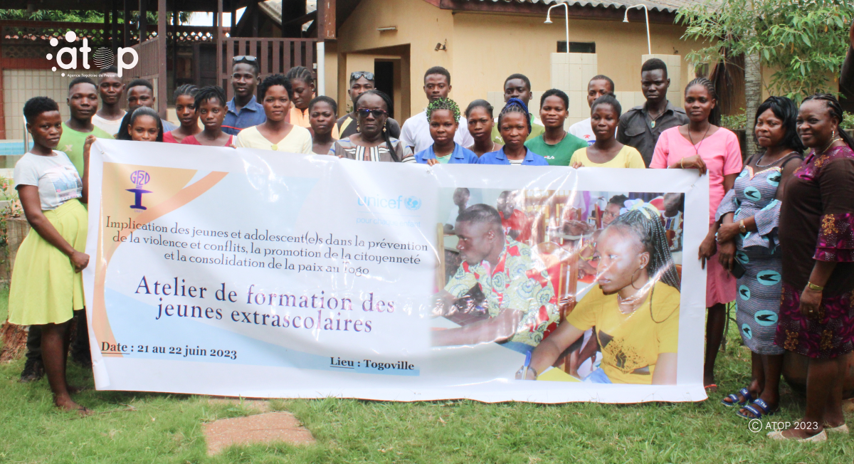 Atop.tg des jeunes extrascolaires formes a Togoville