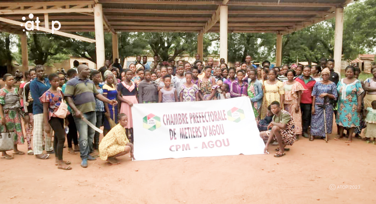 Journée de l’artisanat au Togo : la chambre préfectorale des métiers organise une opération de salubrité à Agou 1 Atop.tg la chambre prefectorale des metiers organise une operation de salubrite a Agou