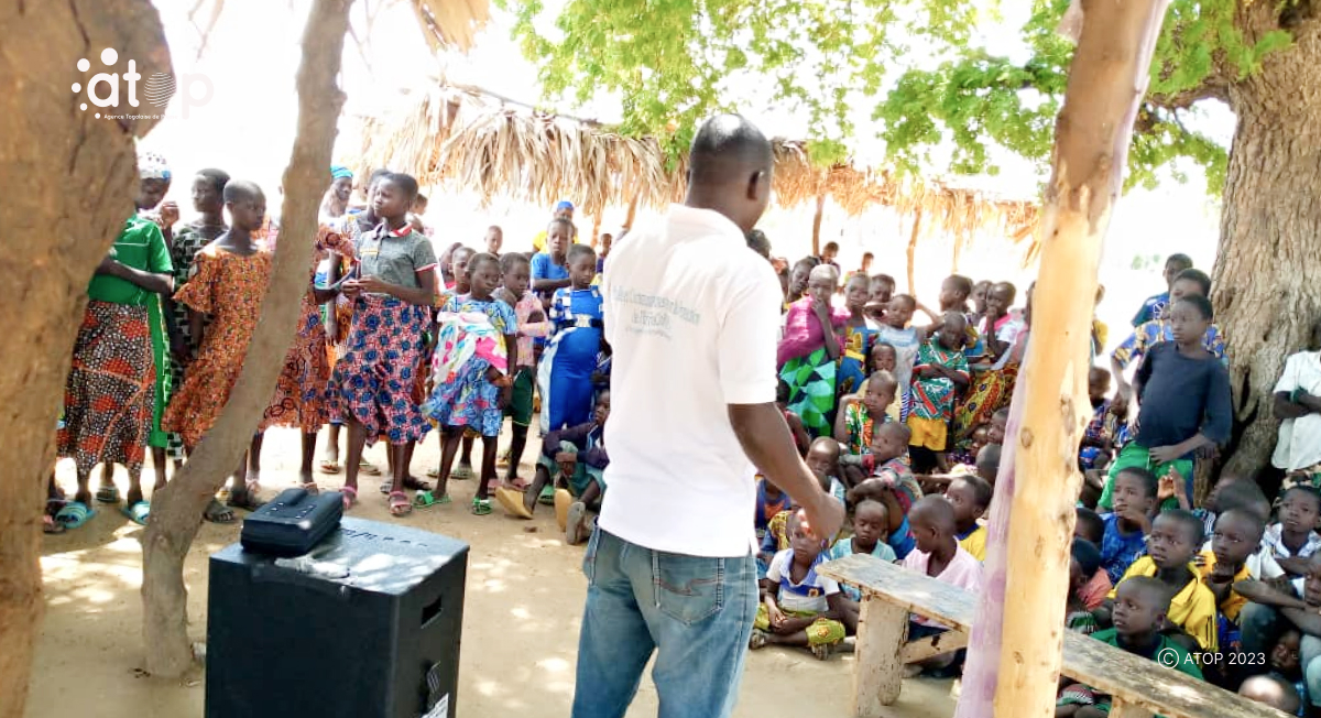 Atop.tg la communaute villageoise de Tchabigou a celebre la journee de lenfant africain