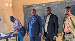 Atop.tg le prefet et le directeur regional de leducation constatent leffectivite de lexamen du CEPD a Agoe Nyive 1