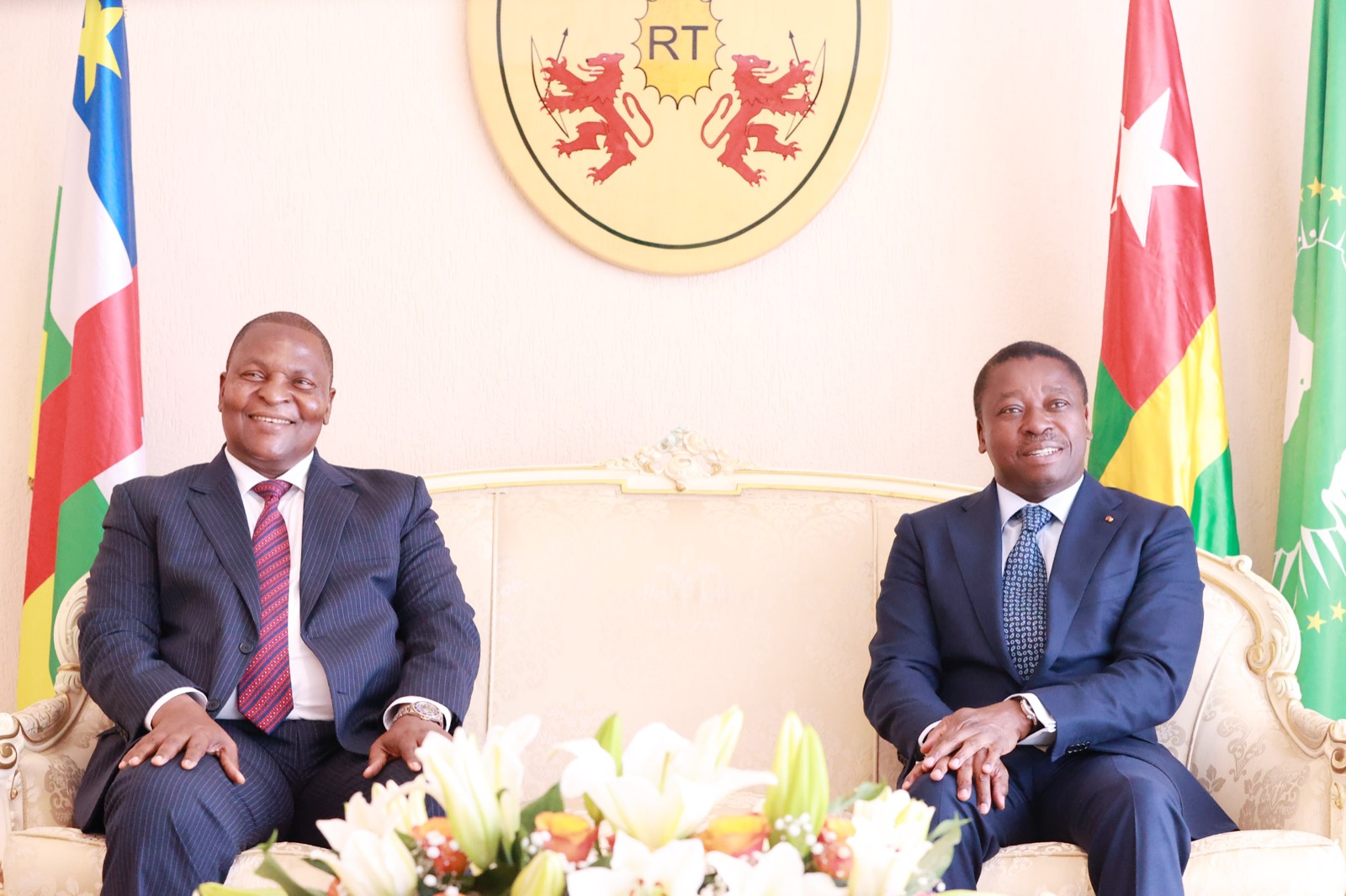 Diplomatie/ coopération sud-sud : Le président Centrafricain a effectué une visite d’amitié et de travail au Togo 1 centrafeique