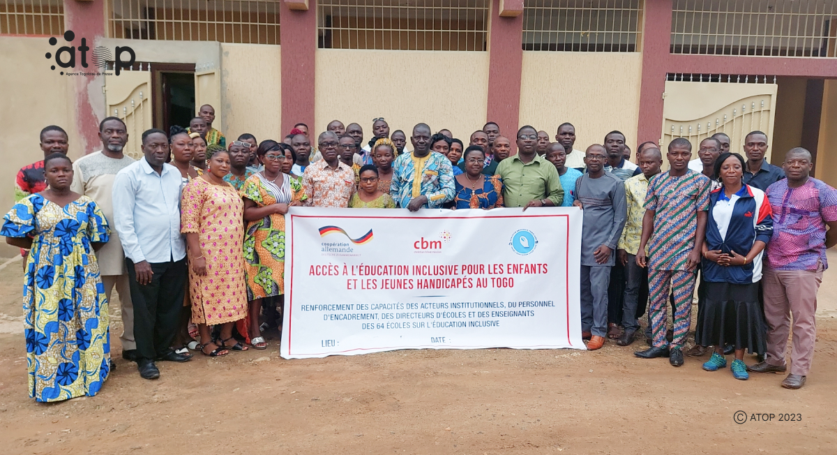 Atop.tg des acteurs du monde educatif de 64 ecoles renforcent leurs capacites