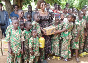 Kozah: la CCIT-Togo fait don de vivres et non vivres à l’orphelinat ODPE Kara