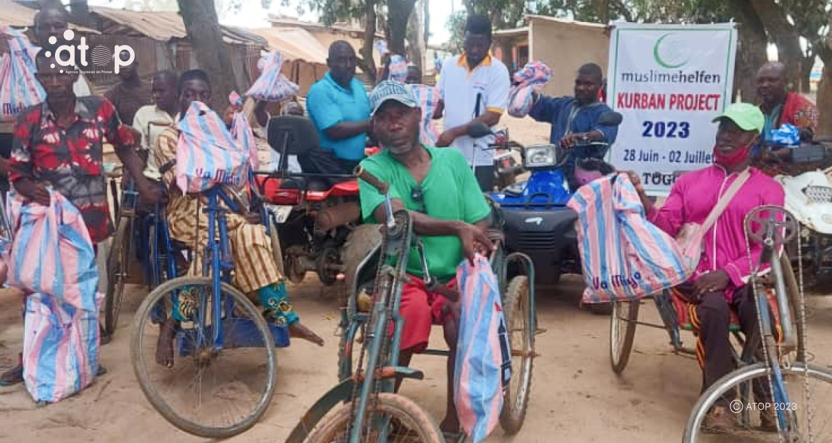 Tchaoudjo/Solidarité-Tabaski : ABEA offre la viande à 120 familles défavorisées à Sokodé 1 Atop.tg ABEA offre la viande a 120 familles defavorisees a Sokode 1