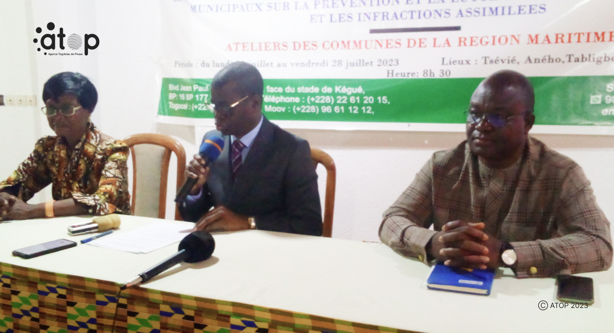 Atop.tg Des elus et cadres locaux des quatre communes de Zio renforcent leurs capacites a Tsevie