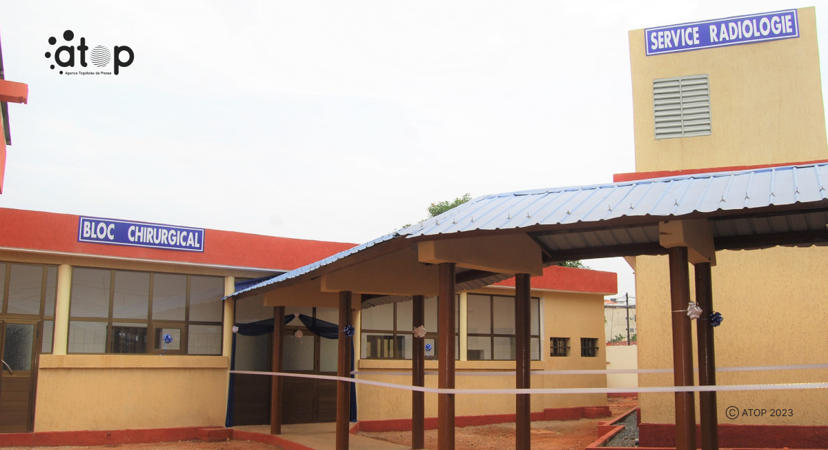 Atop.tg Le PNUD a officiellement remis un bloc operatoire et un bloc radiologique au CMS de Be kpota 1