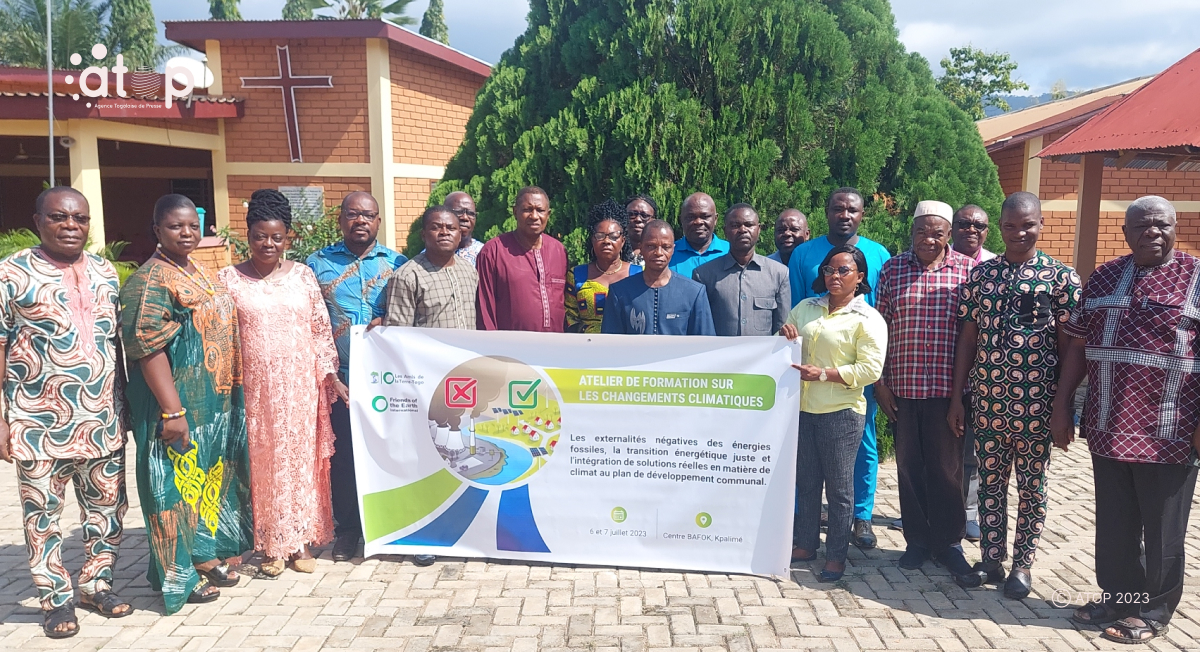 Atop.tg des acteurs en formation sur les externalites negatives des energies fossiles