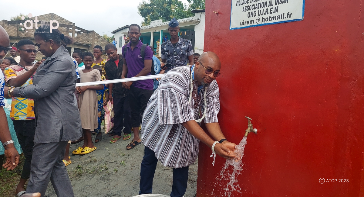 Atop.tg des forages deau potable inaugures dans la commune Kloto 1