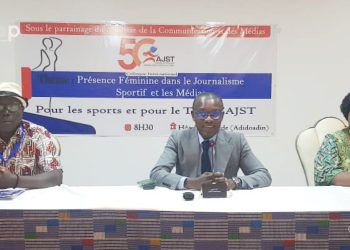 Jubilé d’or de l’AJST :  le défi d’accroître le nombre de journalistes sportives au cœur d’un colloque international à Lomé