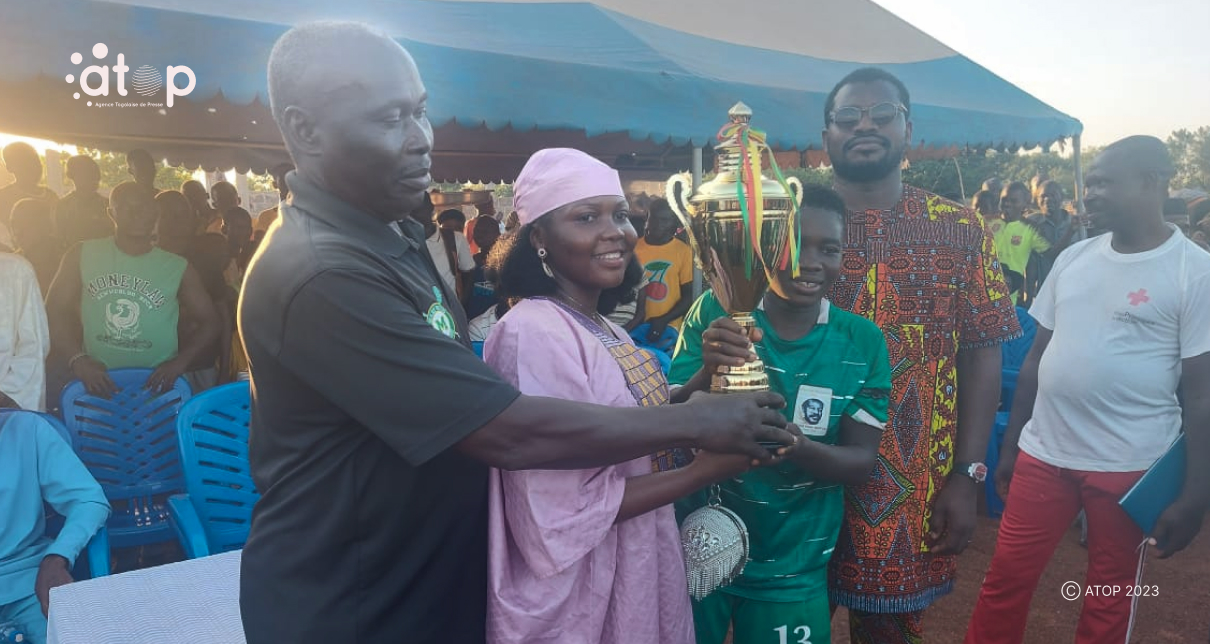 Atop.tg lequipe feminin de Gbikinti FC de Bassar remporte le trophee aux depens de celle de Kabou 1 0