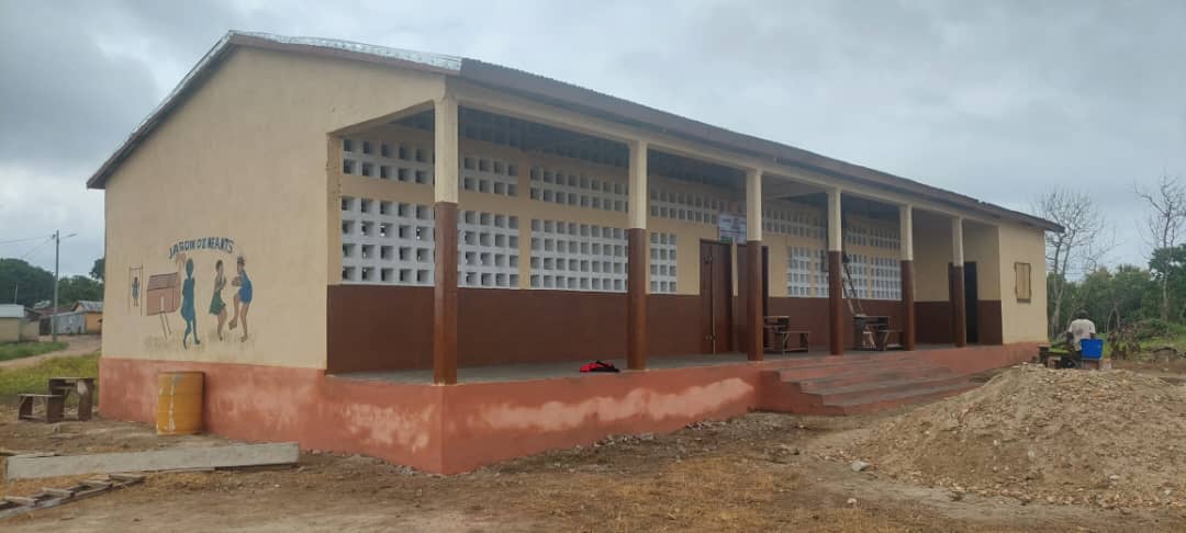 Tchaoudjo/Education : un bâtiment du préscolaire inauguré à l’EPP d’Amaoudè 1 Le batiment inaugure