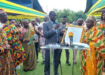 Agou/chefferie traditionnelle : le chef d’Agbavé, Togbui Ahomekou Yao III a reçu son arrêté de reconnaissance
