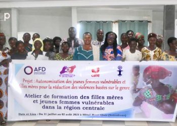 Sotouboua/Réduction des violences basées sur le genre : Le GF2D forme 20 filles mères et jeunes femmes vulnérables sur les droits humains