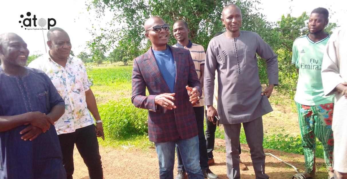 Atop.tg le ministre Tchede Issa en visite de prospection dans la corne du Togo