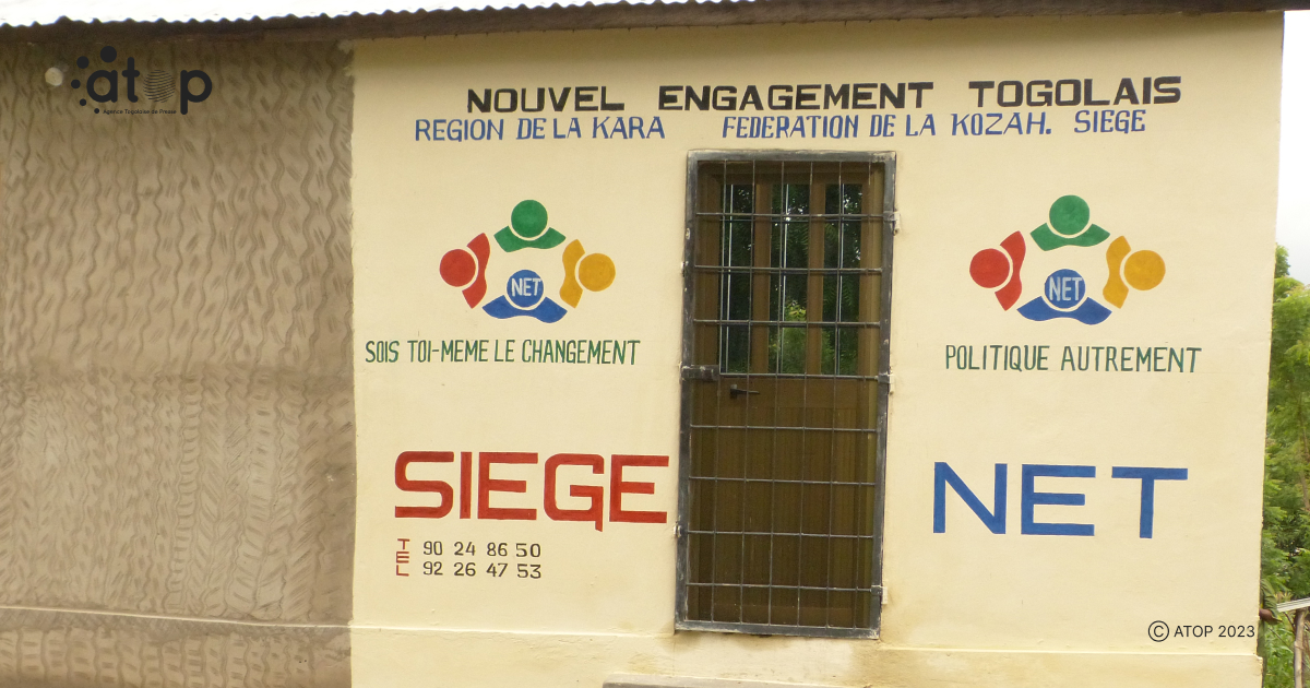 Atop.tg le parti Net section kozah inaugure son siege Kara