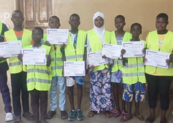 Ogou/projet vacances utiles : 20 jeunes élèves orphelins ont reçu leur attestation de fin de formation à Gleï.