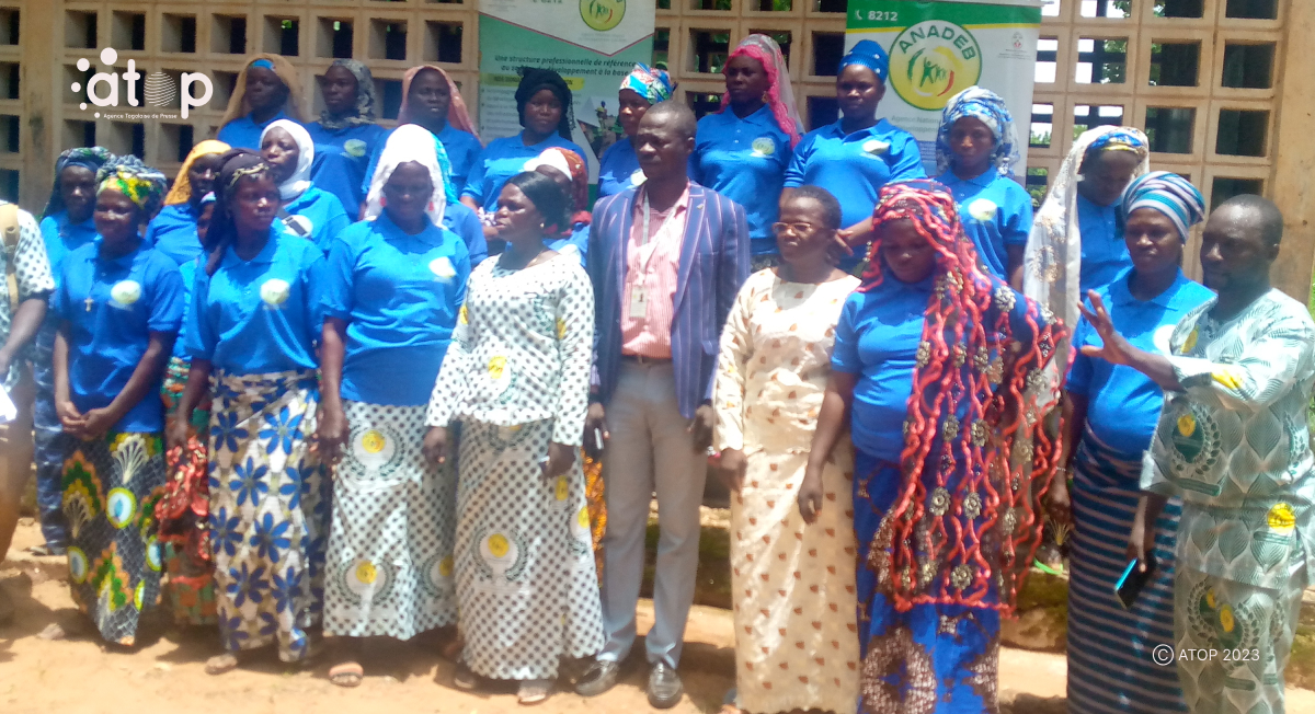 Atop.tg ANADEBSavanes sensibilise les femmes sur linclusion financiere a Borgou