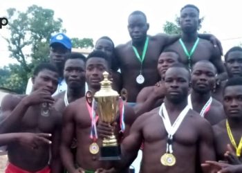 Blitta/2è édition du festival de lutte codifiée :   L’équipe de Blitta-gare victorieuse