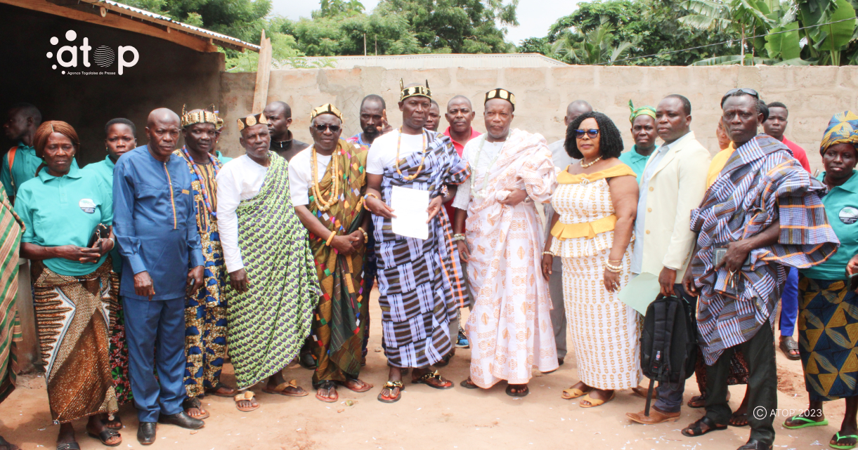 Atop.tg Togbui Ayaovi koudjodji II confirme chef du village de Kpota Djoguime