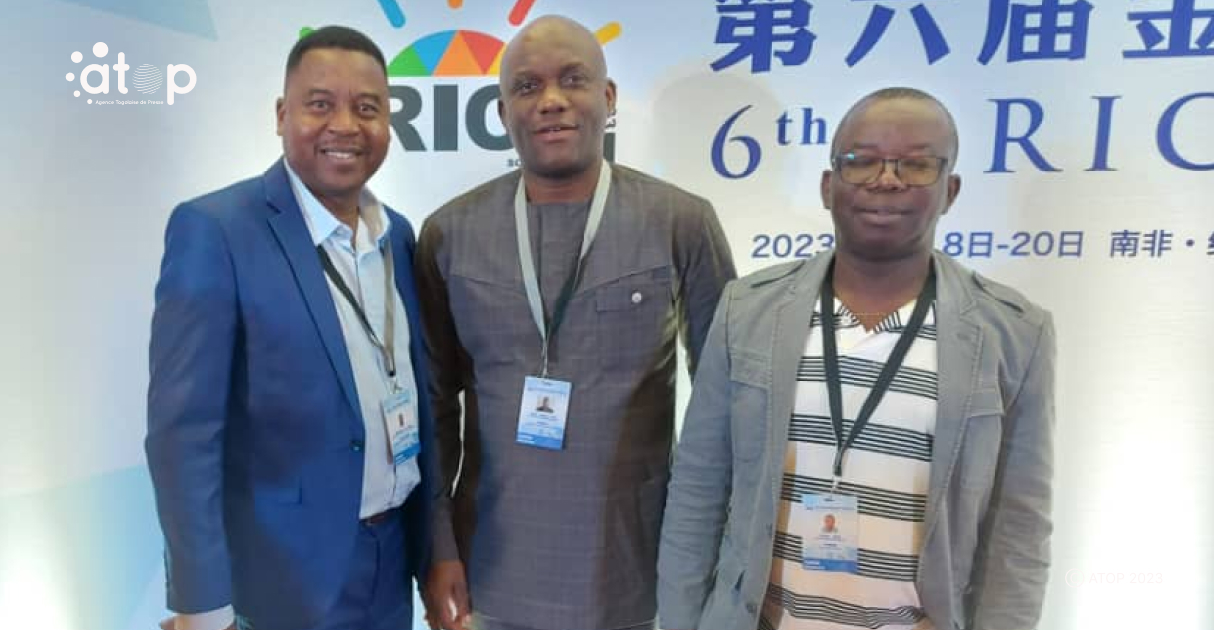 Atop.tg Une delegation du ministere de la Communication et des medias du Togo au 6e Forum des medias des BRICS