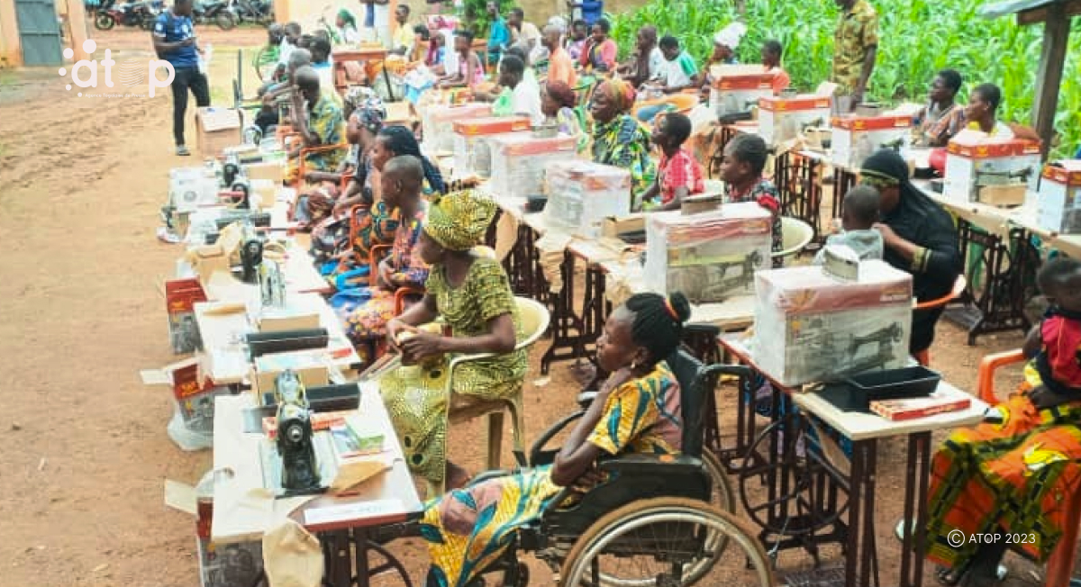 Tone/projet d’atténuation de l’impact économique du covid-19 sur les jeunes handicapes au Togo : cinq entreprises handibienveillantes primées à Dapaong 1 Atop.tg cinq entreprises handibienveillantes primees a Dapaong