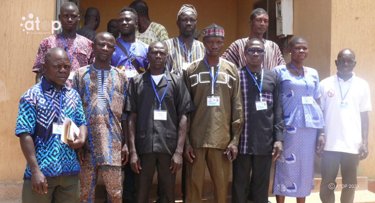 Atop.tg le bureau prefectoral du SYNACOTRI Togo installe