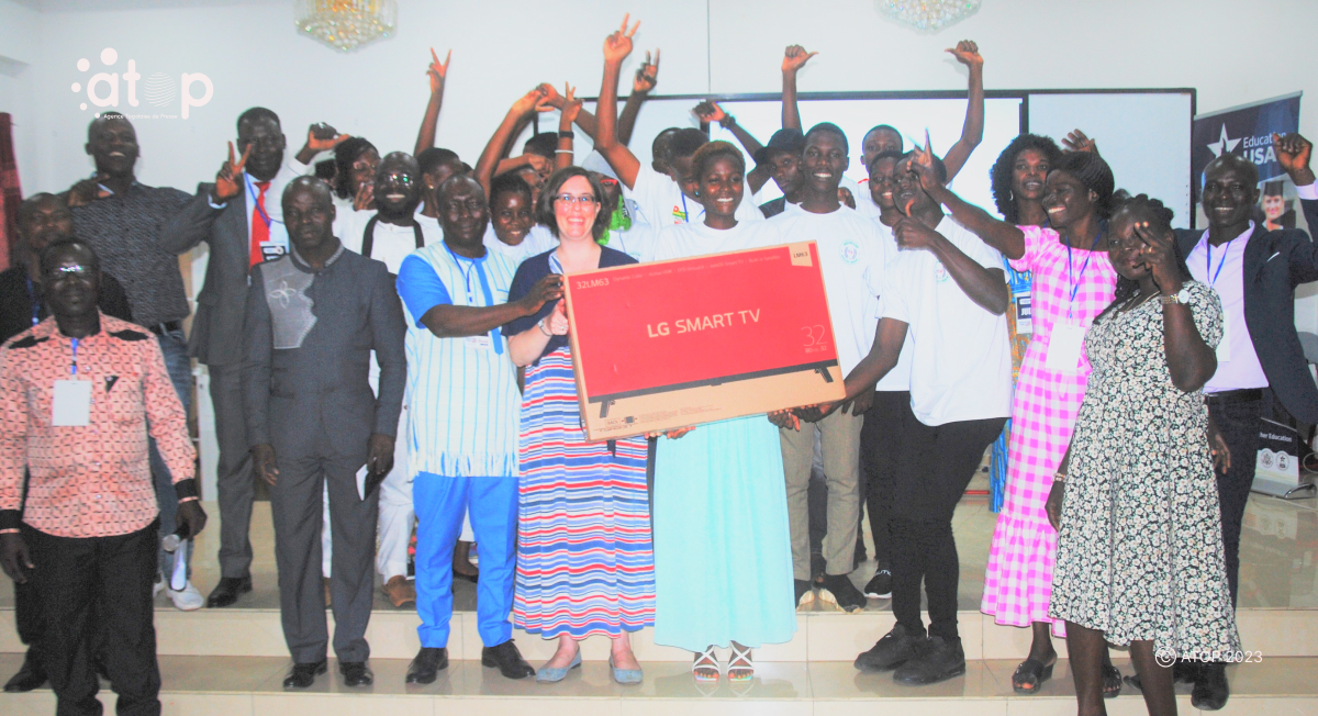 Atop.tg le lycee de Tokoin 1 declare vainqueur