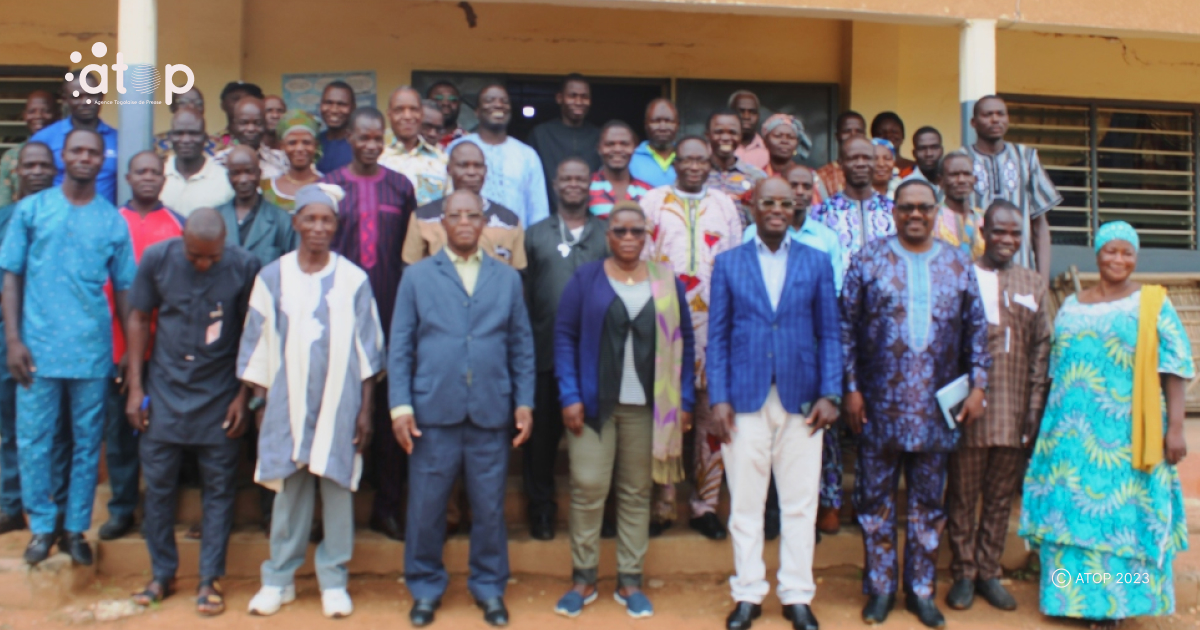 Atop.tg les elus et cadres municipaux sensibilises sur les consequences nefastes du phenomenes a Guerin kouka
