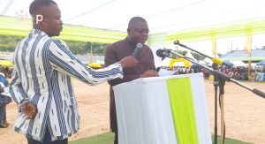 Le ministre de la Culture Kossi Lamadokou