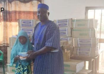 Tchaoudjo/rentrée solidaire :  600 élèves vulnérables de la centrale bénéficient  de kits scolaires du gouvernement