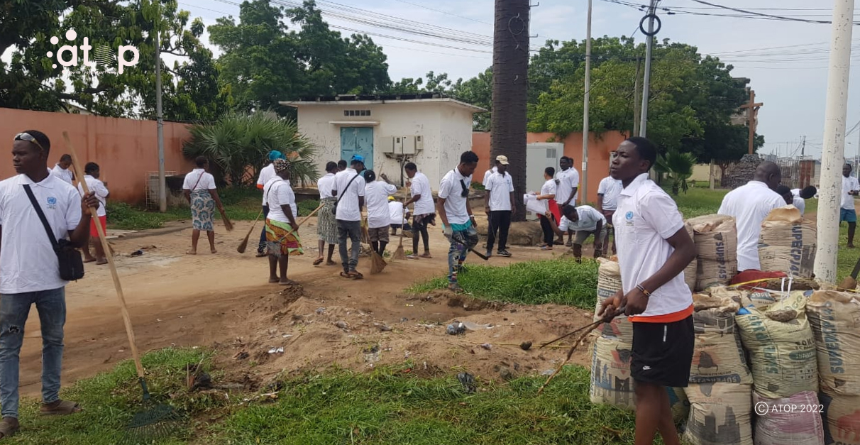 Atop.tg des ecoles primaires lieux publiques et quartiers du Grand Lome rendus propre a loree de la rentree scolaire 2023 2024