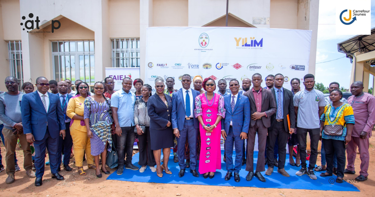 Atop.tg le cabinet Yilim echange avec les jeunes entrepreneurs de Grand Lome