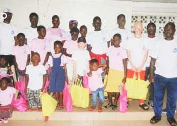 Amou / éducation :  30 enfants en situation de handicap bénéficient de la générosité de M. Fagbedji dossa à Hihiatro