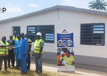 Tchaoudjo/Promotion de l’éducation de qualité :  L’entreprise EBC rénove un bâtiment au lycée technique de Sokodé