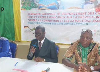 Tône/lutte contre la corruption :  Les élus et cadres locaux de Kpendjal et Kpendjal -ouest en atelier de formation