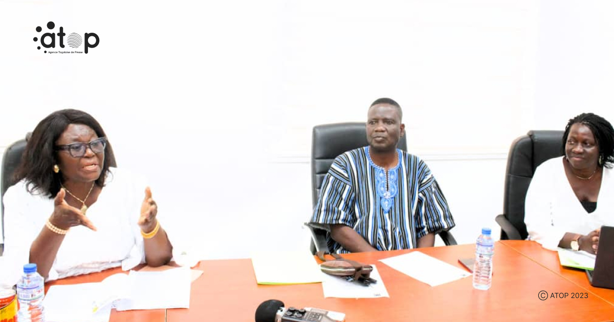 Atop.tg WILPF Togo echange avec les cadres du ministere en charge des droits de lhomme