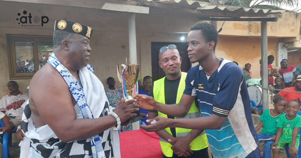 Atop.tg Wembley FC de Wete kome vainqueur de la 1ere edition