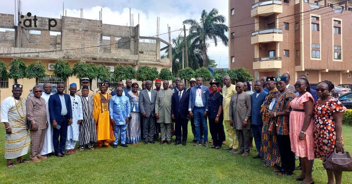 Atop.tg le manuel de gestion des nuisances sonores generees par les lieux de culte valide a Tsevie