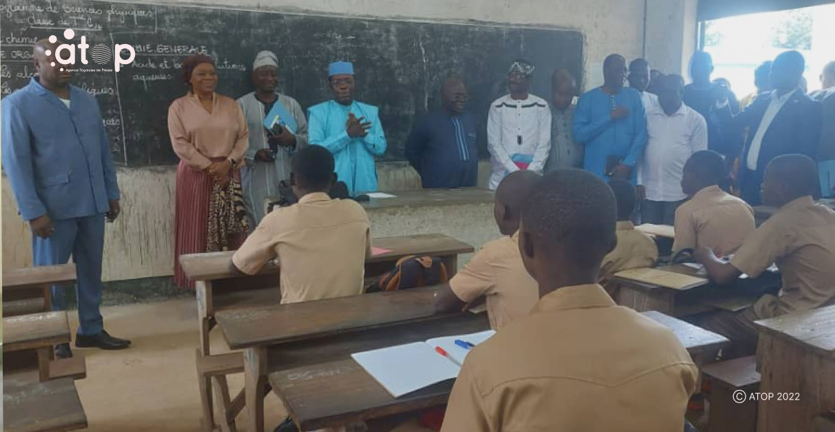 Atop.tg le ministre Foli Bazi sassure de leffectivite dans la region centrale