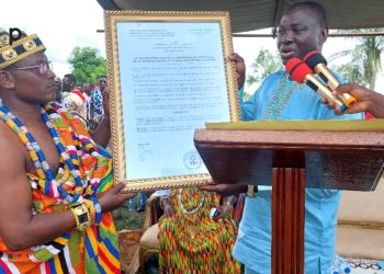 Agou/ la chefferie traditionnelle : Togbui Yawo Edem Edoh IV, le nouveau chef du village de Kati-Kpekuimé