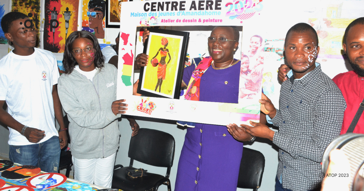 Apothéose du programme « vacances utiles et citoyennes » : 341 jeunes outillés en activités génératrices de revenus à Lomé 1 Oliver25
