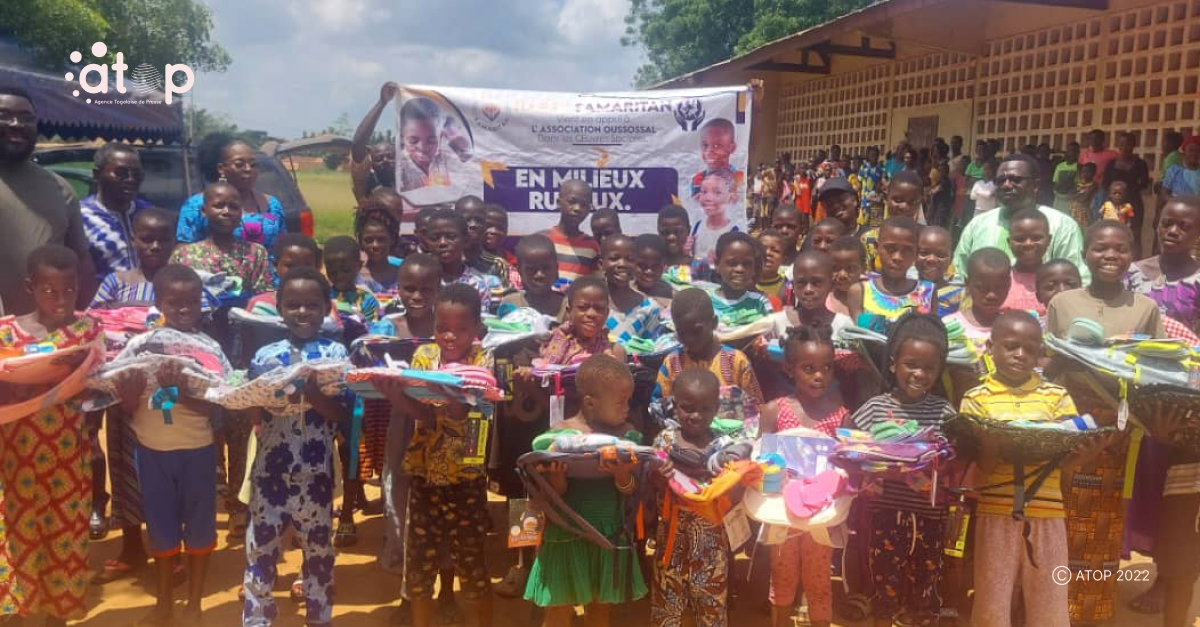Yoto/ Rentrée scolaire : Des kits scolaires aux élèves démunis de Yoto1 et 3 1 Oliver28