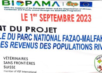 Tchaoudjo/Parc Fazao-Malfakassa : Le projet de gestion durable et d’amélioration des revenus  des populations riveraines lancé