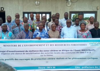 Lacs/ projet WACA Res-IP  :  des acteurs locaux sensibilisées sur les impacts positifs des ouvrages réalisés