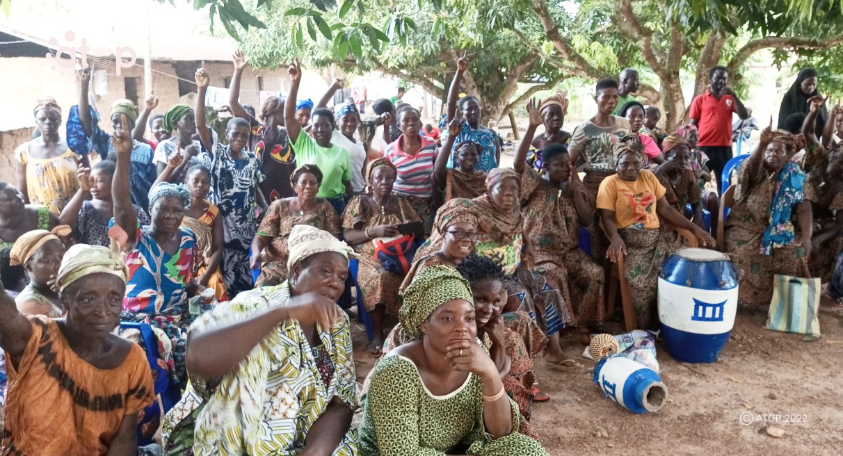 Ogou/lutte contre les violences basées sur le genre : des populations du canton d’Adiva sensibilisées sur les différentes formes de violences 1 Atop.tg des populations du canton dAdiva sensibilisees sur les differentes formes de violences