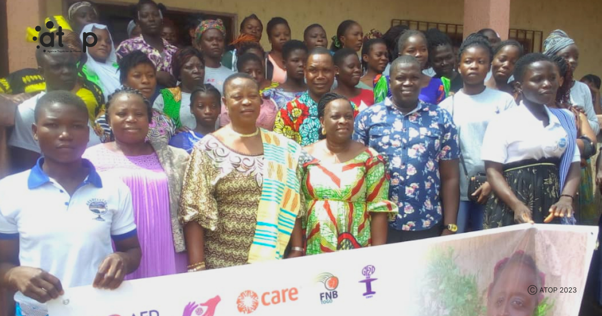Atop.tg Plus de cent filles sensibilisees sur les violences basees sur le genre