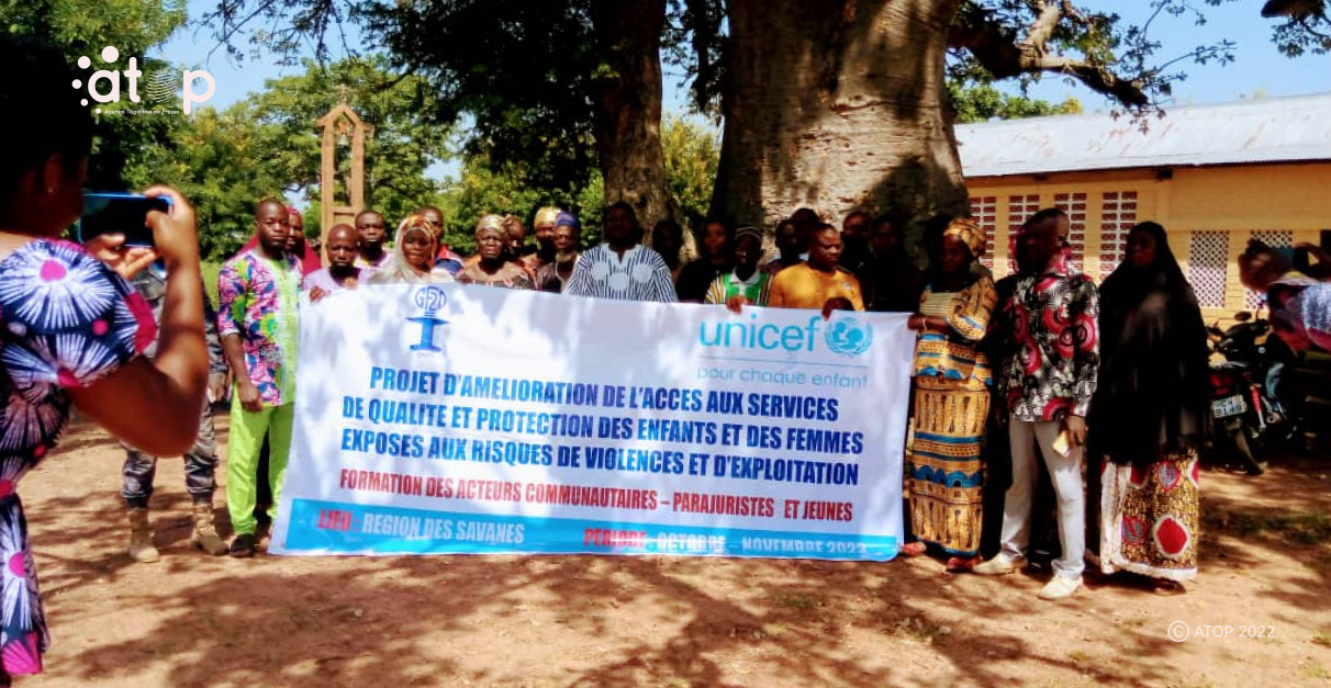 Atop.tg la population sensibilisee sur la cohesion sociale et le vivre ensemble