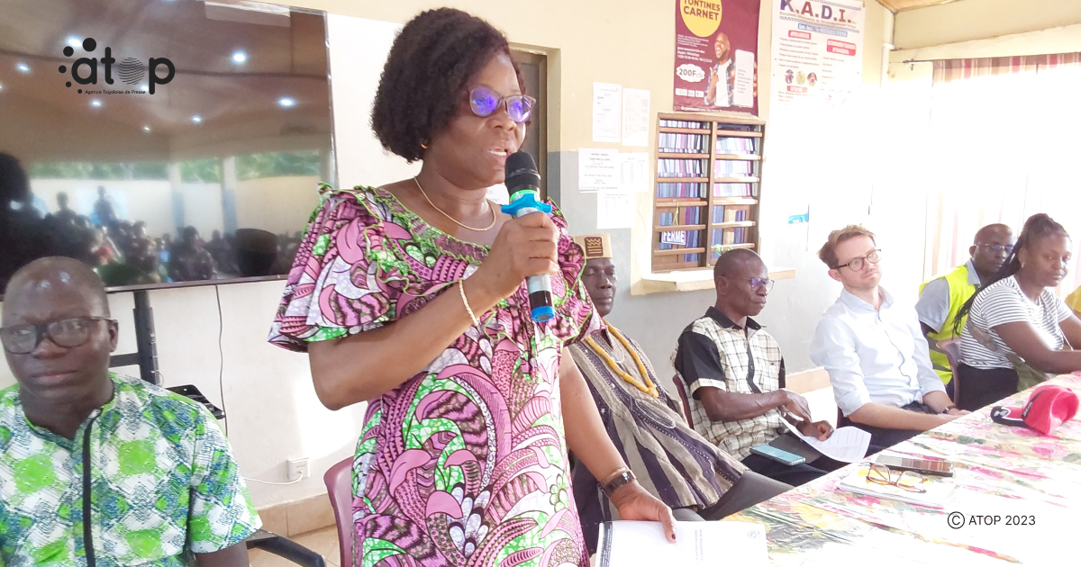 Ogou/transferts monétaires dans la région des Plateaux : une mission de suivi des actions du projet financement additionnel aux filets sociaux de base à Gamé et Bato 1 Oliver 2023 10 12T131123.516